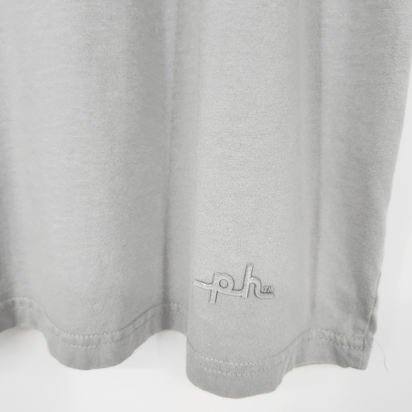 ph The Phluid Project Cropped T-Shirt Size XL Light Gray Rainbow Print Pride - Picture 2 of 8